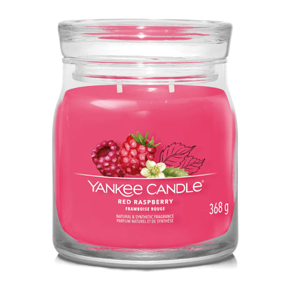 Yankee Candle Signature Medium Jar Red Raspberry 368g — image 1
