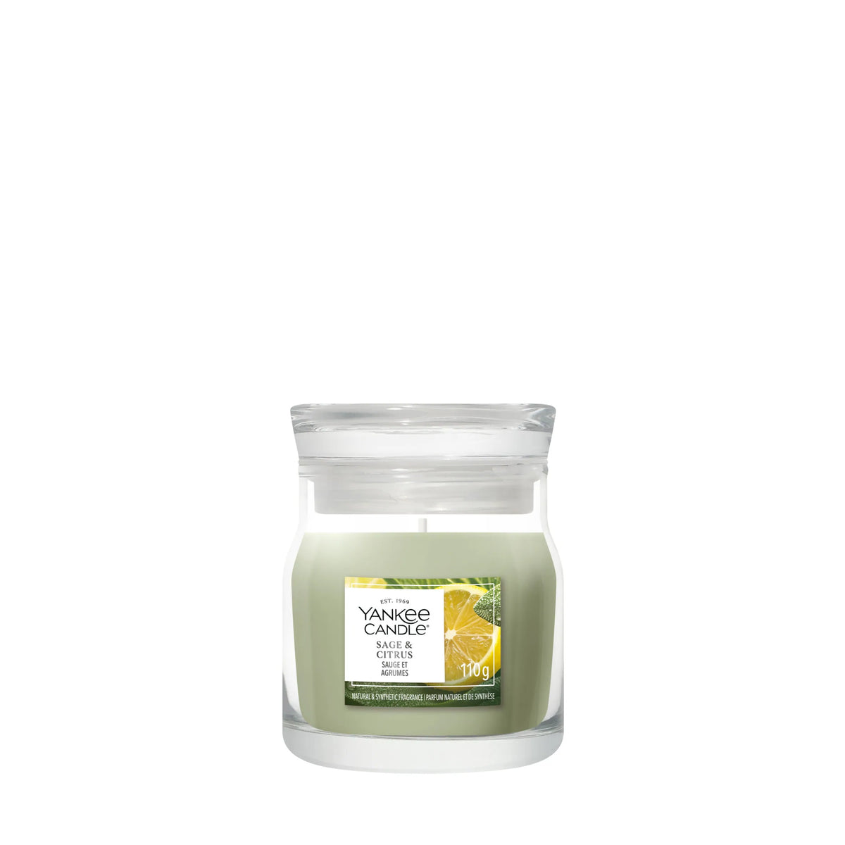 Yankee Candle Signature Sage & Citrus Small Candle 110g — image 1
