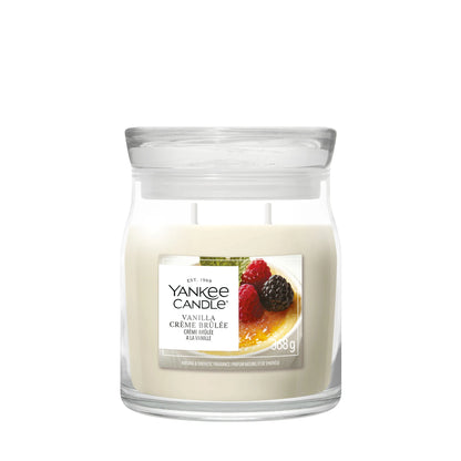 Yankee Candle Signature Vanilla Crème Brulee Medium Jar 368g — image 1