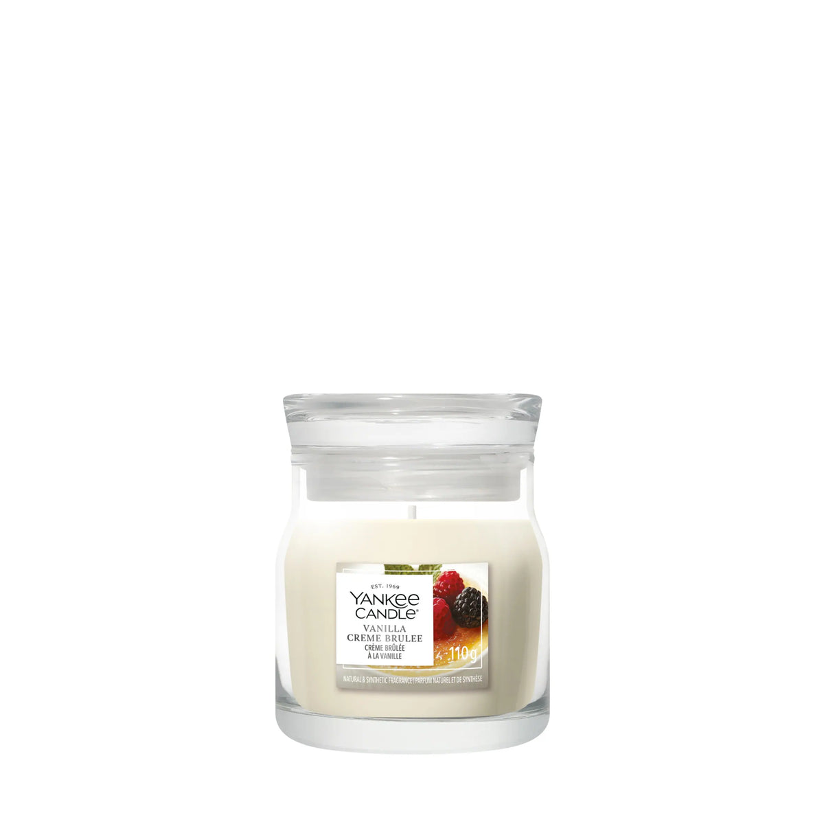 Yankee Candle Signature Vanilla Crème Brulee Small Candle 110g — image 1