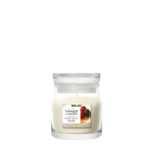 Yankee Candle Signature Vanilla Crème Brulee Small Candle 110g — image 1