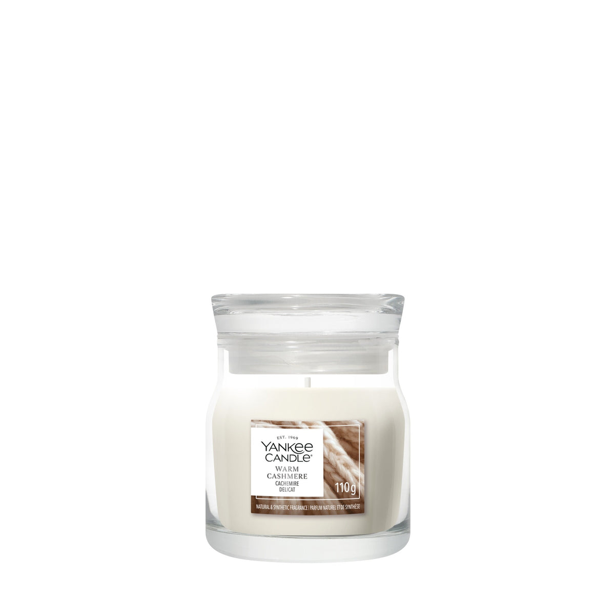 Yankee Candle Signature Warm Cashmere Small Candle 110g — image 1
