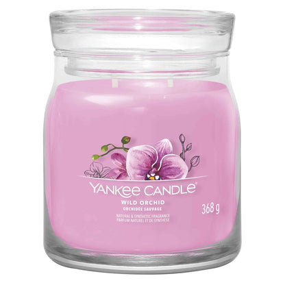 YANKee CANDLe Signature Wild Orchid Medium Jar 368g