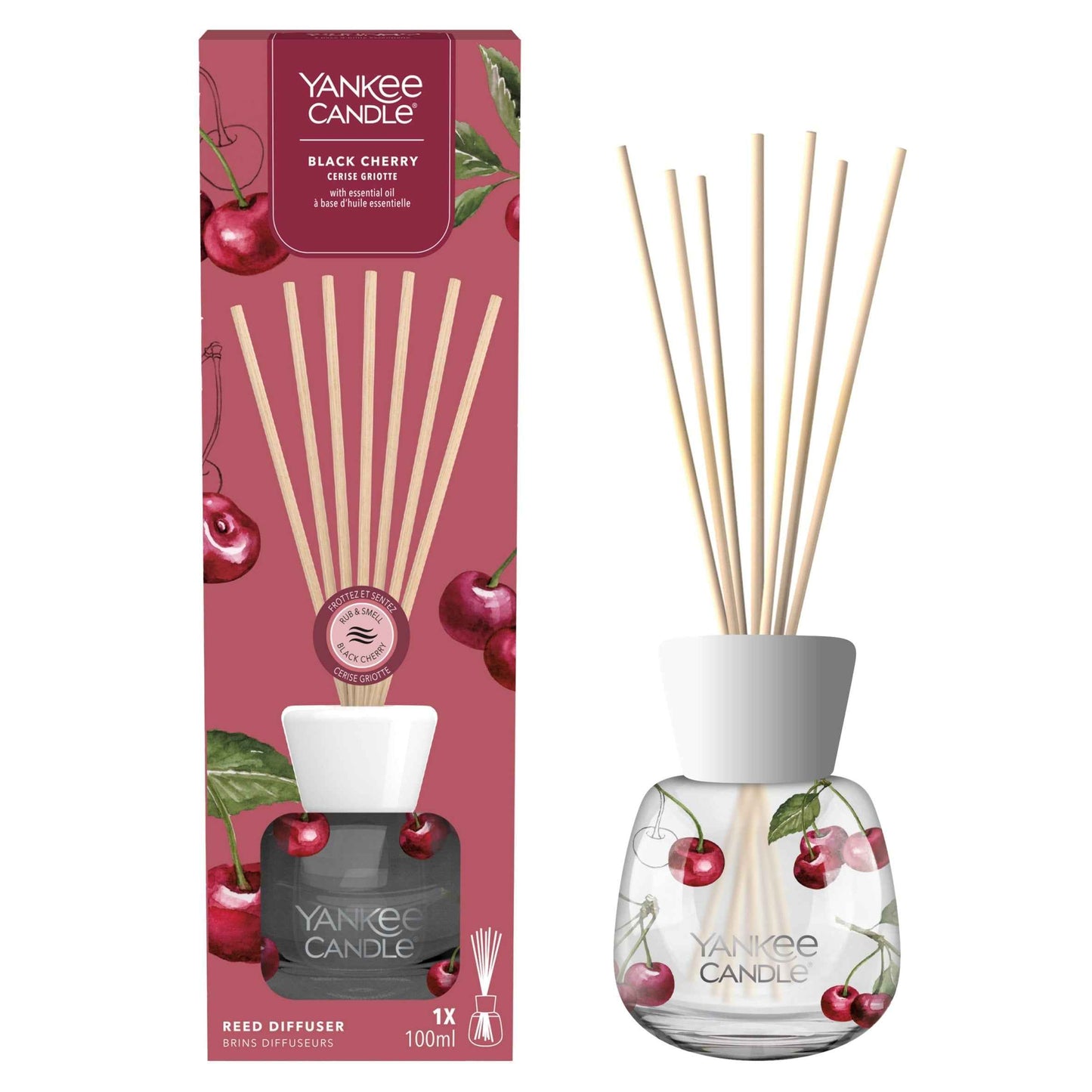 Yankee Classic Black Cherry Reed Diffuser 100ml