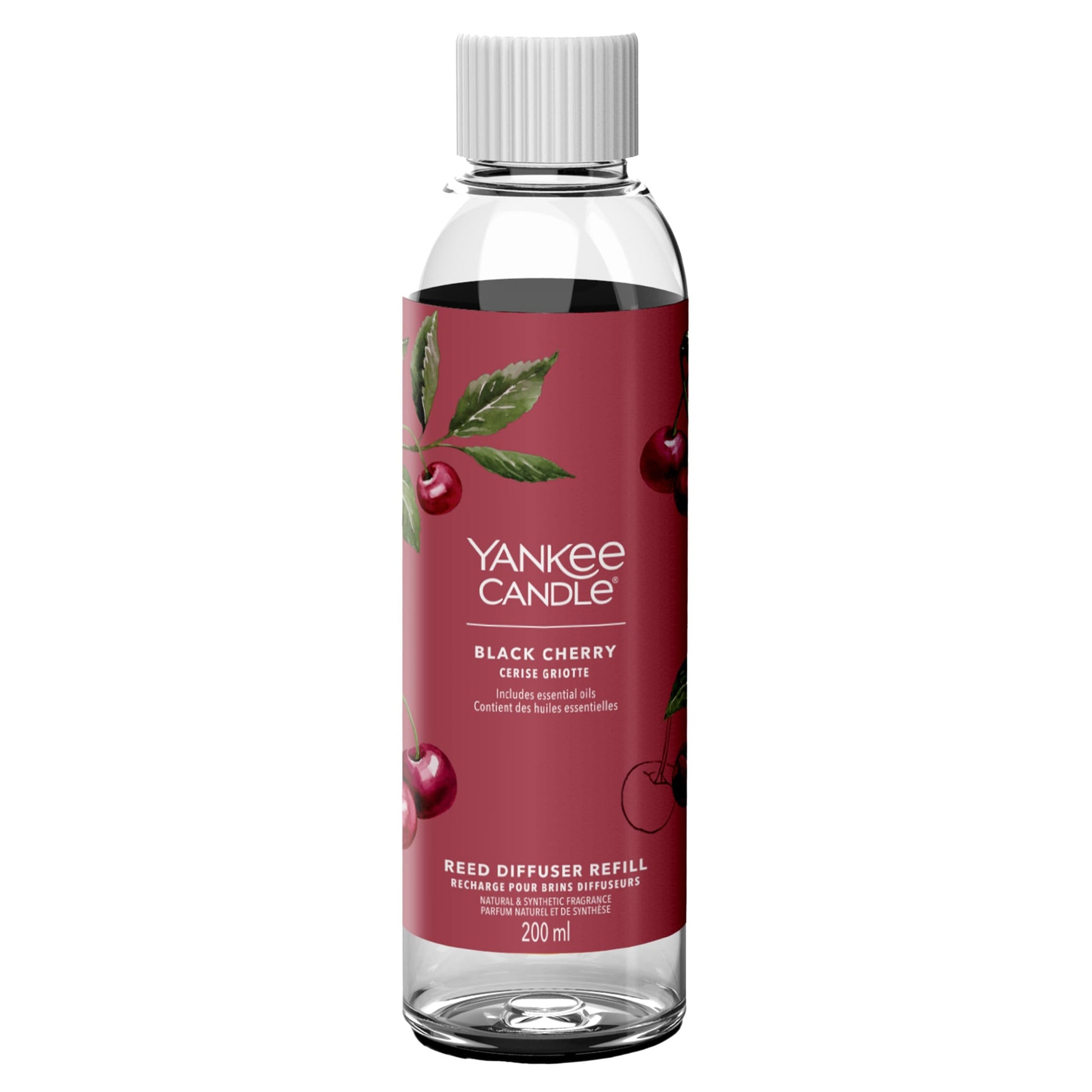 Yankee Classic Black Cherry Reed Diffuser Refill 200ML — image 1
