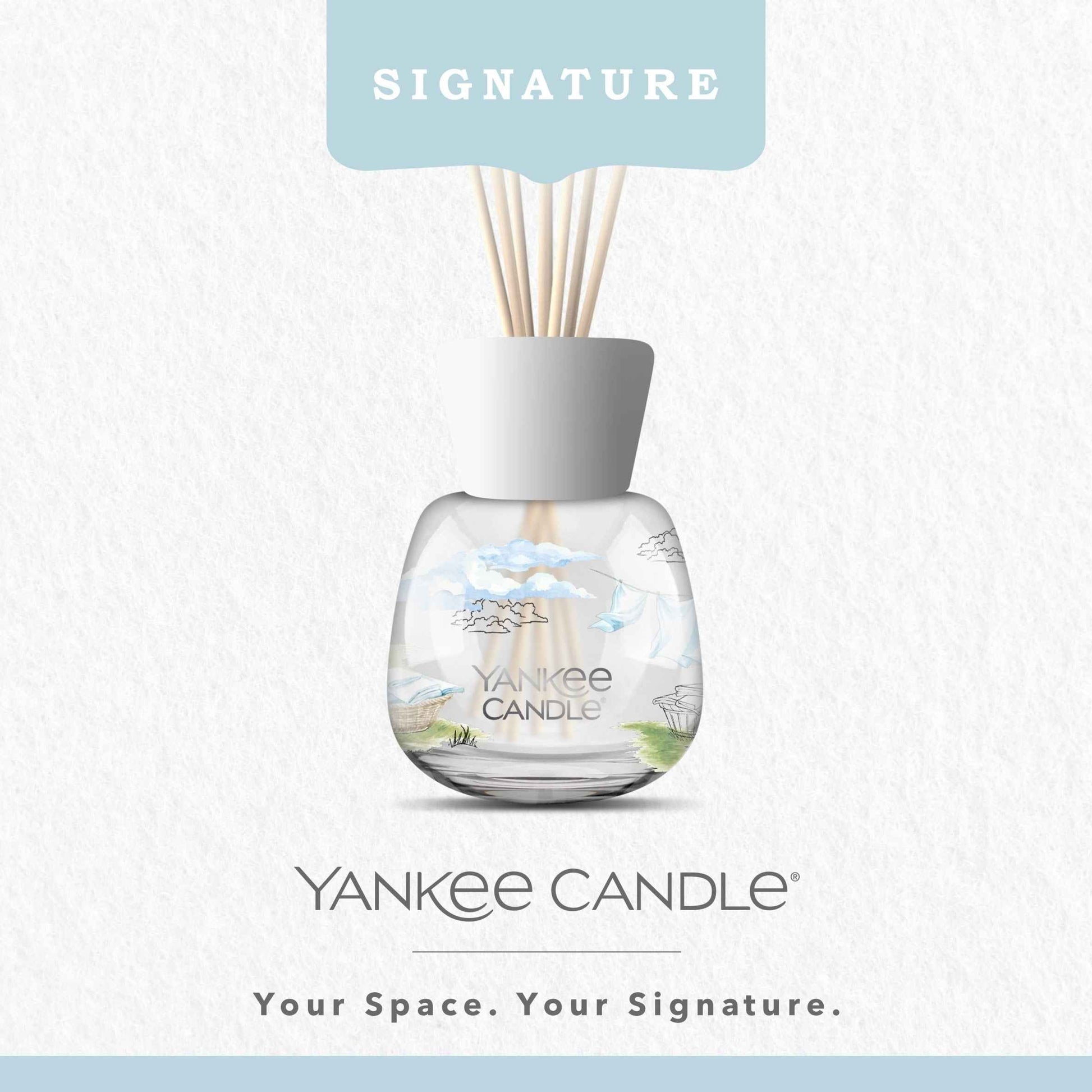 Yankee Classic Clean Cotton Reed Diffuser 100ml