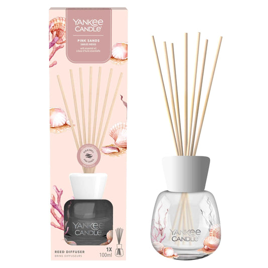 yankee classic pink sands reed diffuser 100ml 1 100ml pack