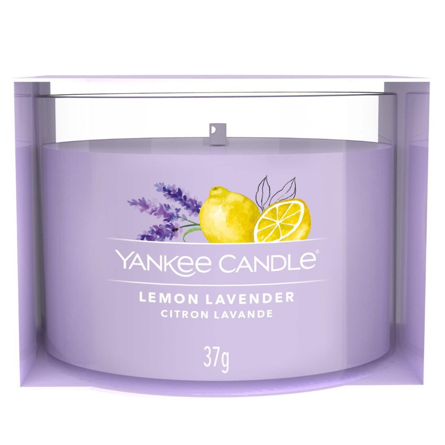 Yankee Lemon Lavender Filled Votive 37g — image 1