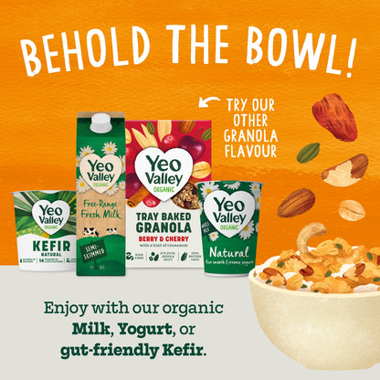 Yeo Valley Organic Tray Baked Granola Toasted Nuts & Seeds 360g — image 4
