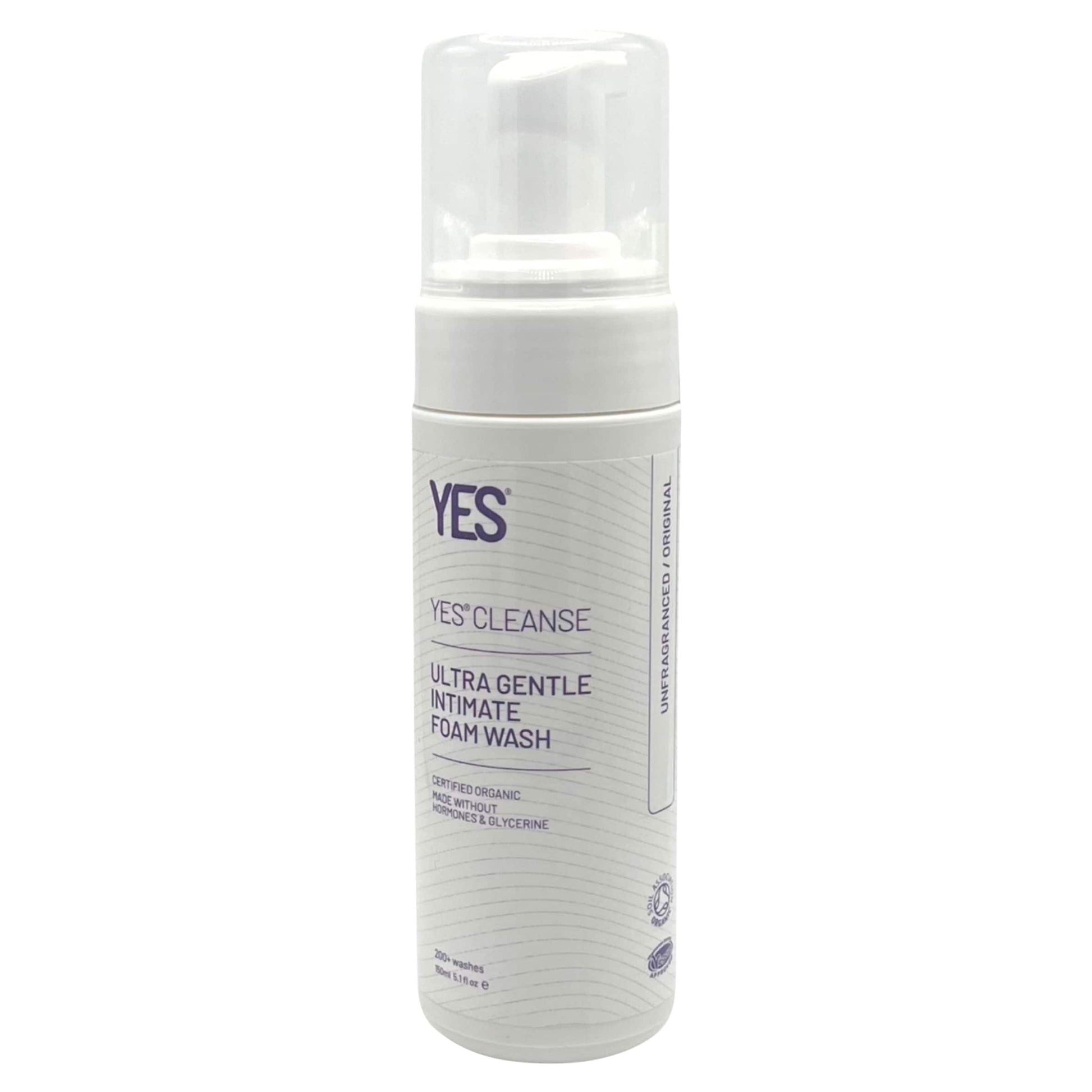 YES CLEANSE Ultra Gentle Intimate Foam Wash 150ml — image 1