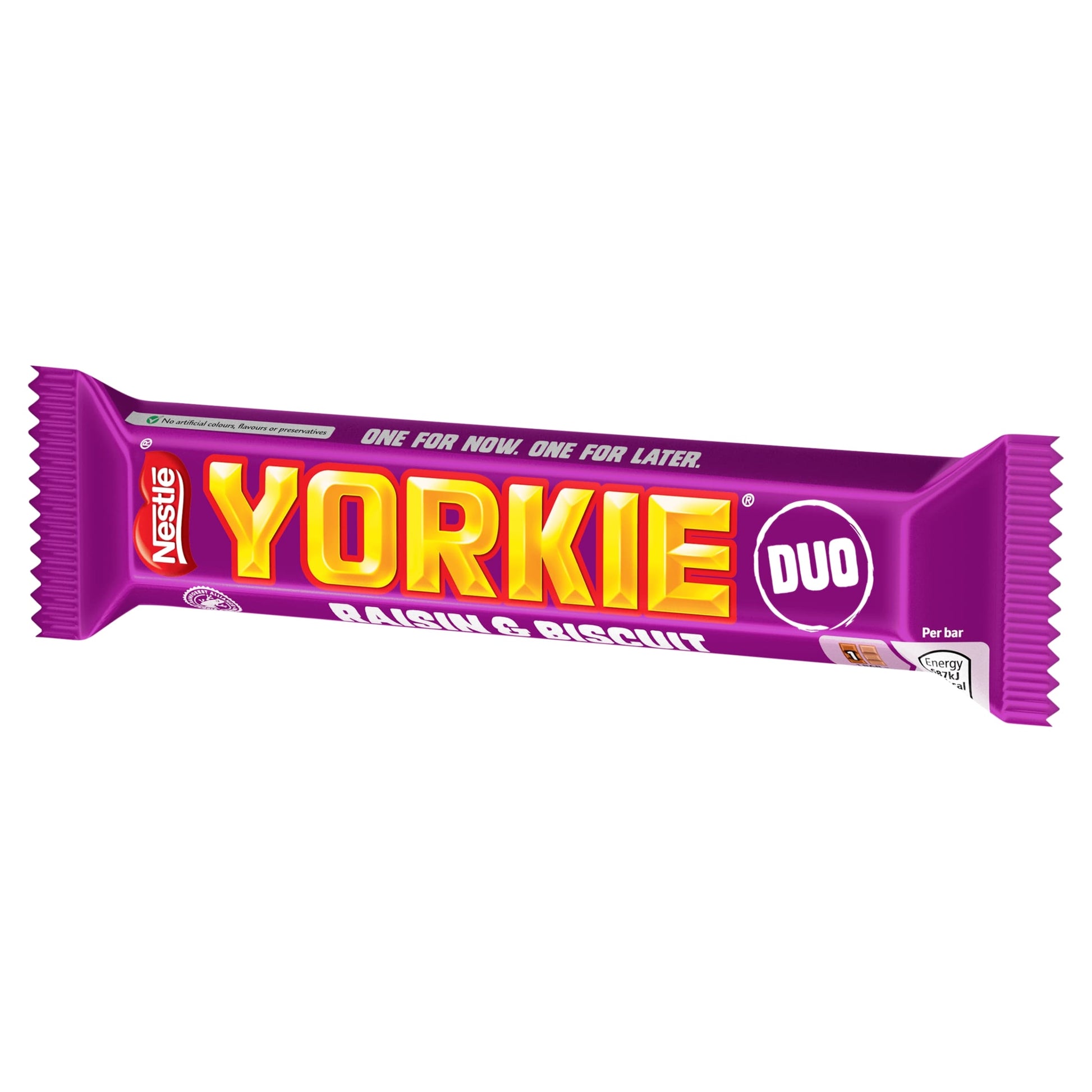 Yorkie Raisin & Biscuit Duo Chocolate Bar 66g — image 2