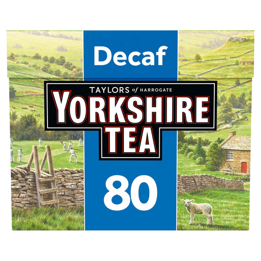 Yorkshire Decaffeinated 80 Teabags 250G — image 1