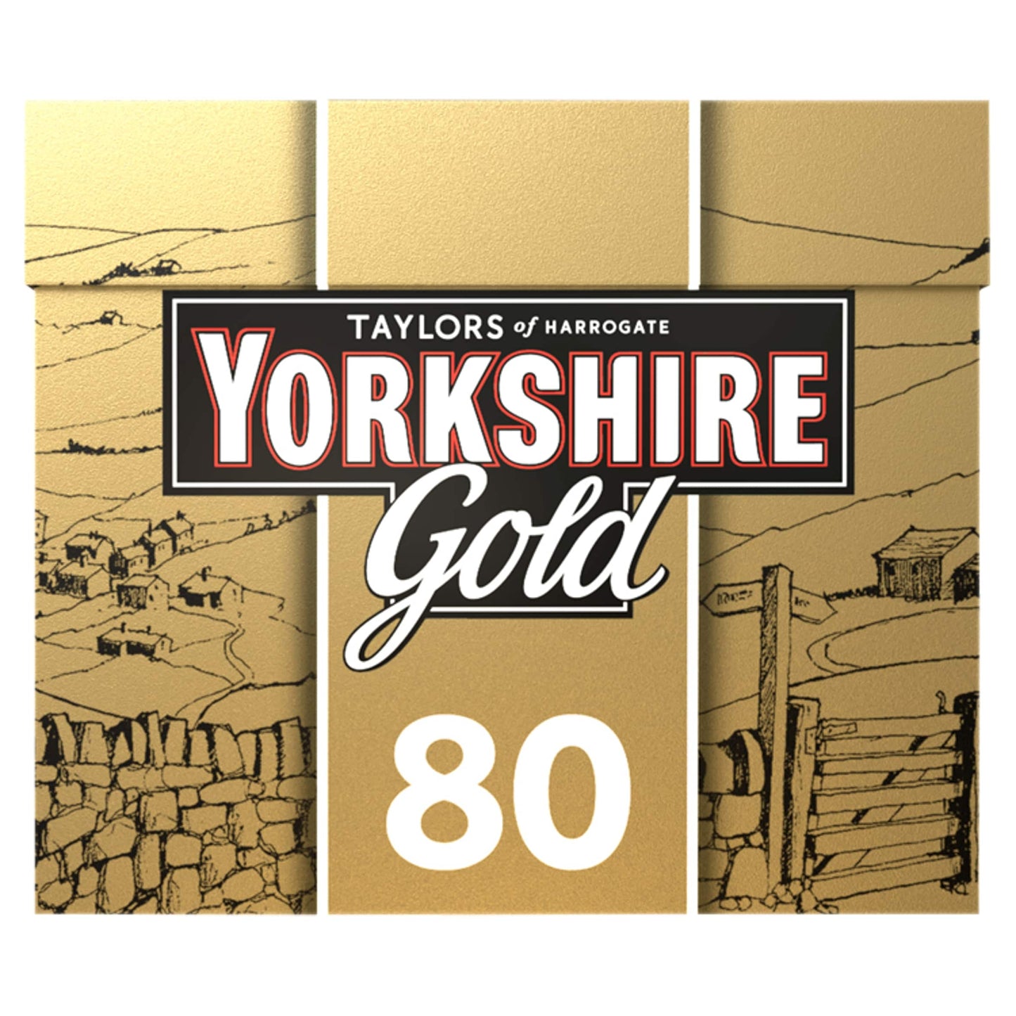 Yorkshire Gold 80 Teabags 250G — image 1