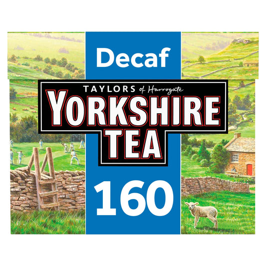 Yorkshire Tea Decaf 160 Tea Bags 500g — image 1