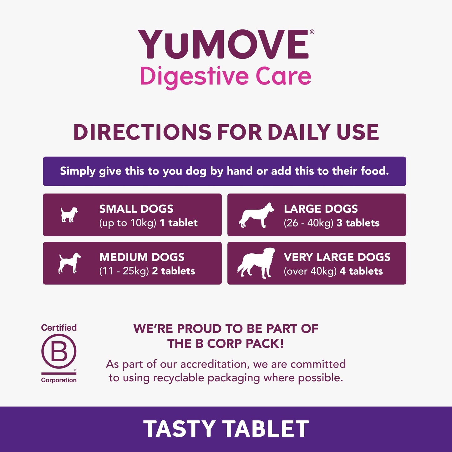 YuMove Digestive Care For Dogs 60 Tablets 49g — image 4