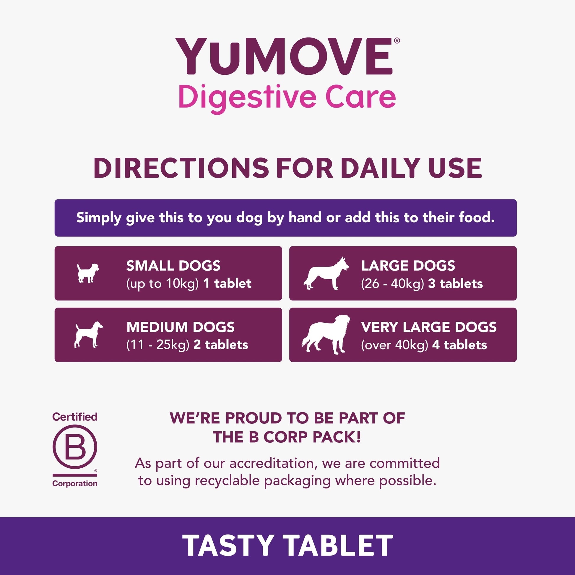 YuMove Digestive Care For Dogs 60 Tablets 49g — image 4