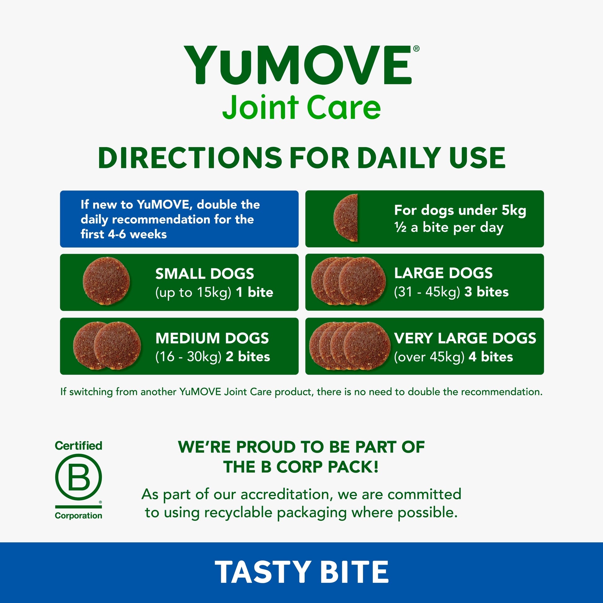 YuMove Joint Care Daily Bites For Senior Dogs 60 Pack 150g — image 5