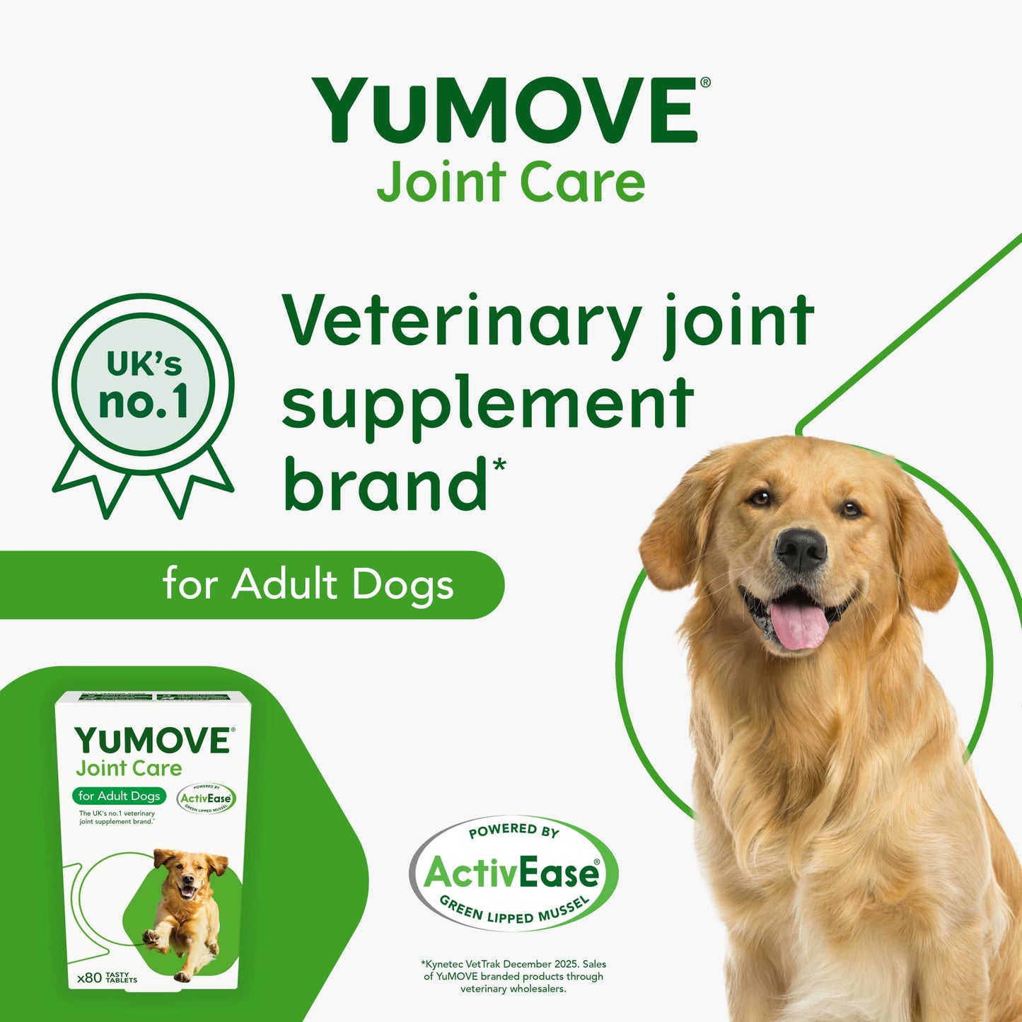 YuMOVE Joint Care for Adult Dogs 80 Pack 70.5g — image 3