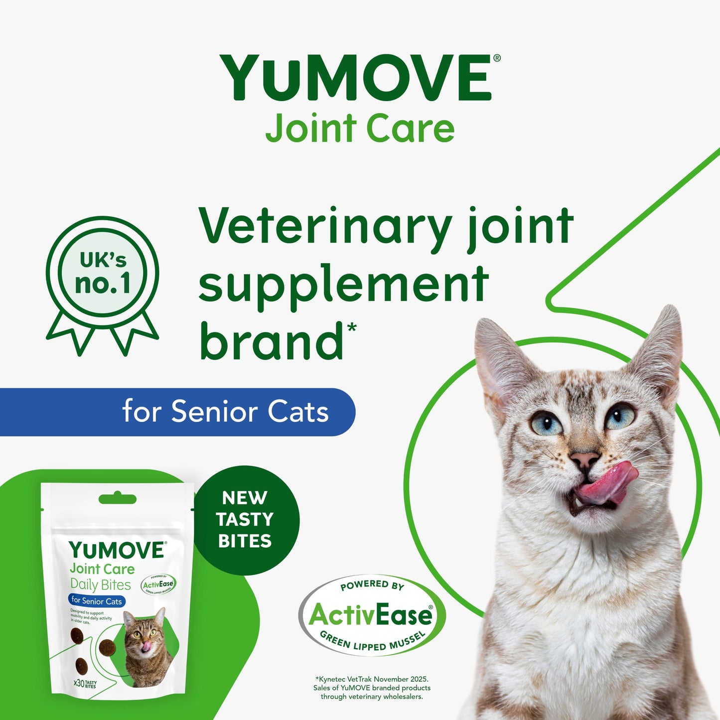 YuMove Joint Care Senior Cat Bites 30 Bites 45g — image 3