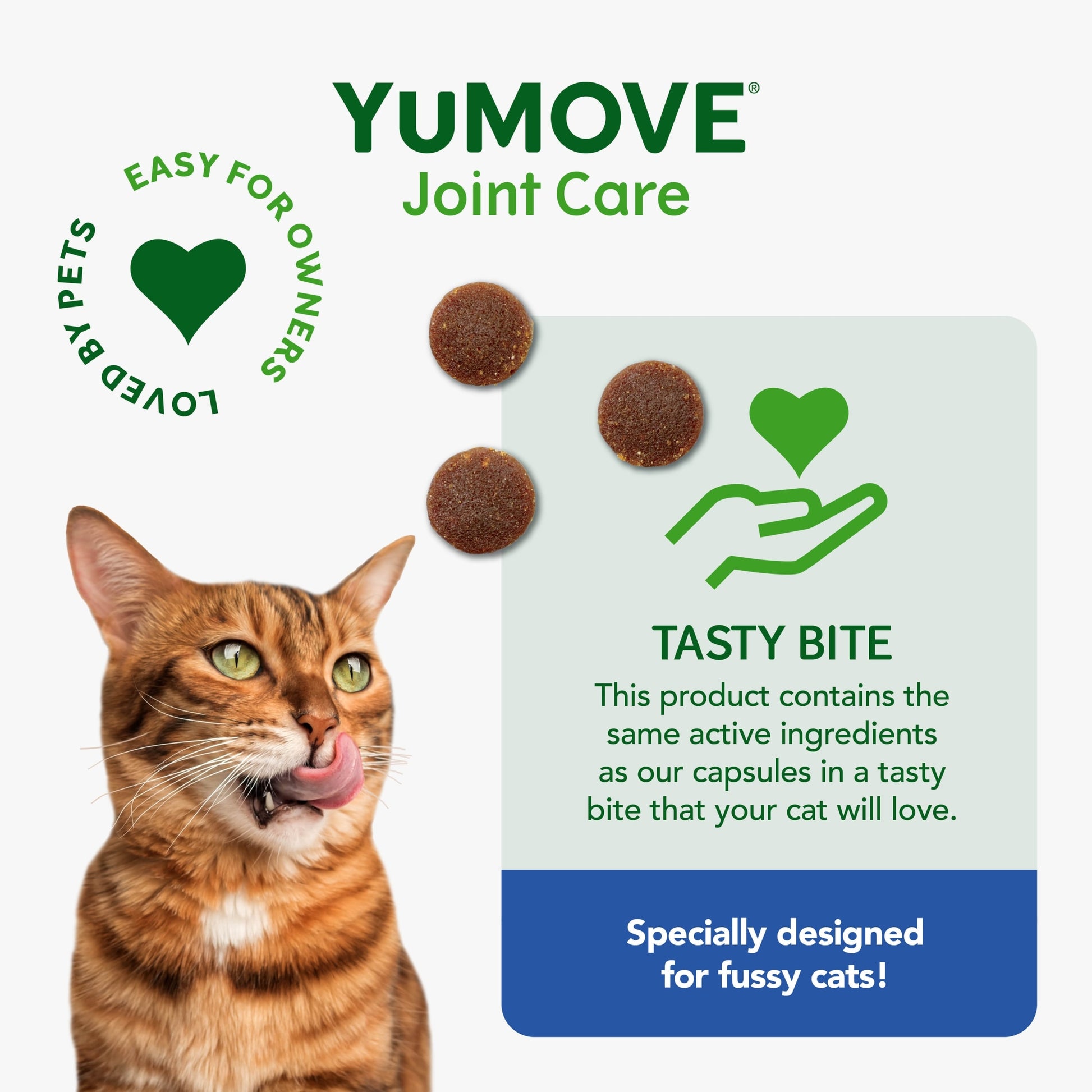 YuMove Joint Care Senior Cat Bites 30 Bites 45g — image 4
