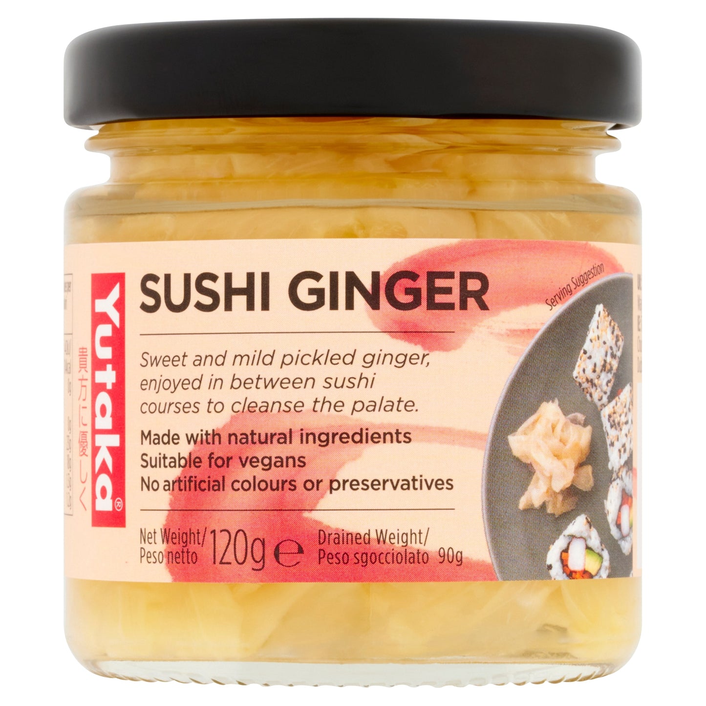 Yutaka Natural Sushi Ginger 120G — image 1