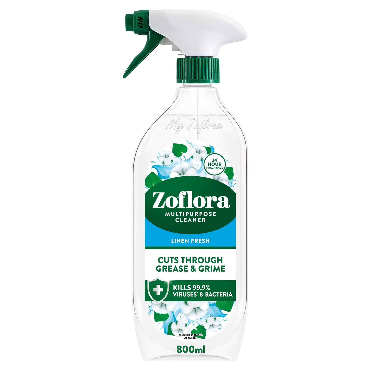 Zoflora Cleaner Linen Fresh Grease & Grime 800ml