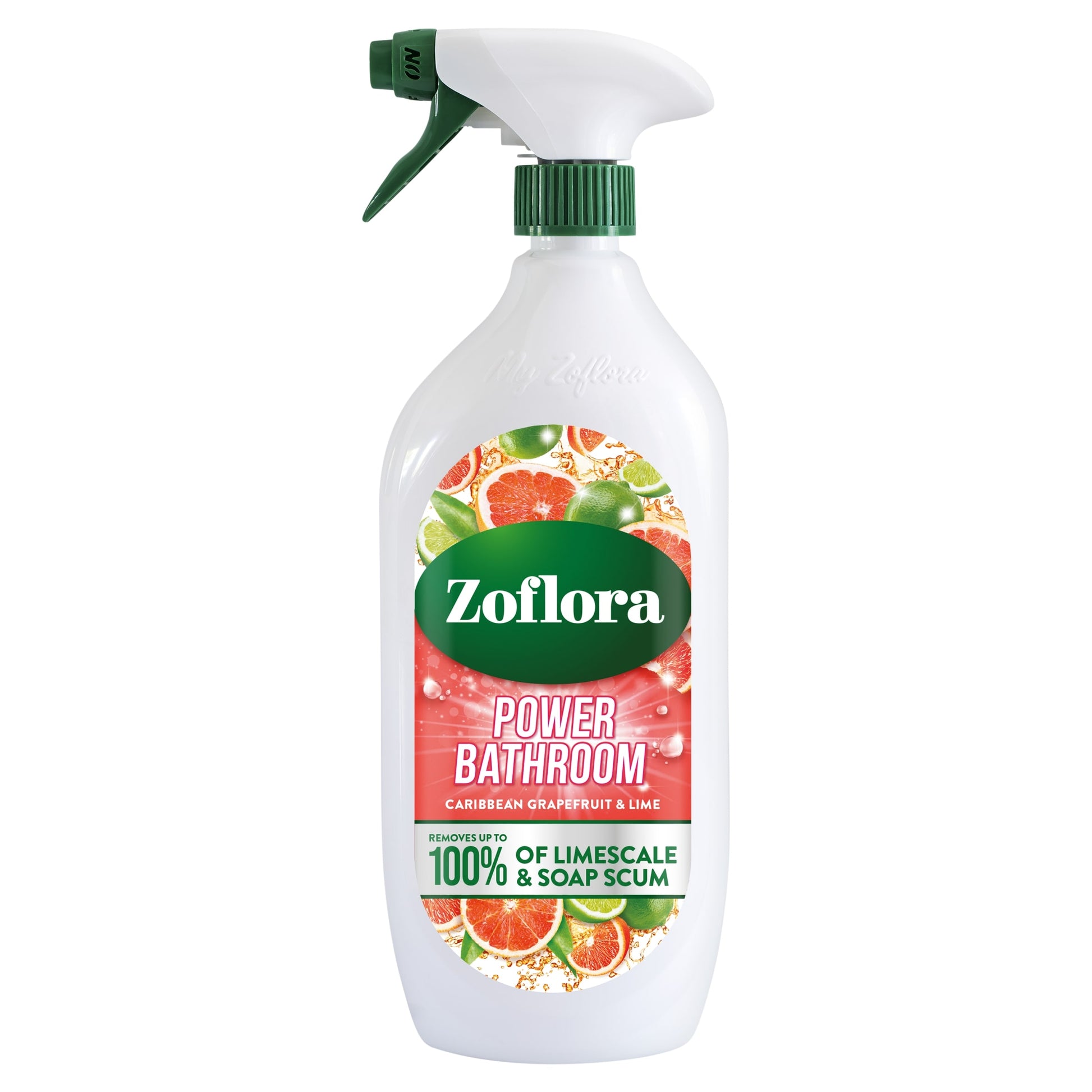 Zoflora Power Bathroom Cleaner Caribbean Grapefruit & Lime 800ml — image 1