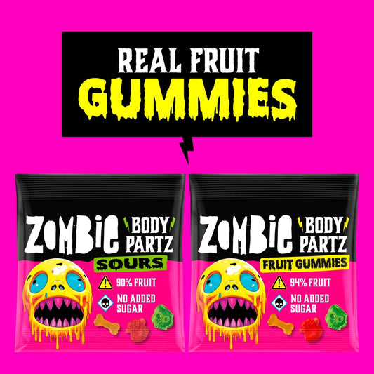 ZOMBIE Fruit Gummies Variety Multipack (15g X 5 Bags) 15g pack shot