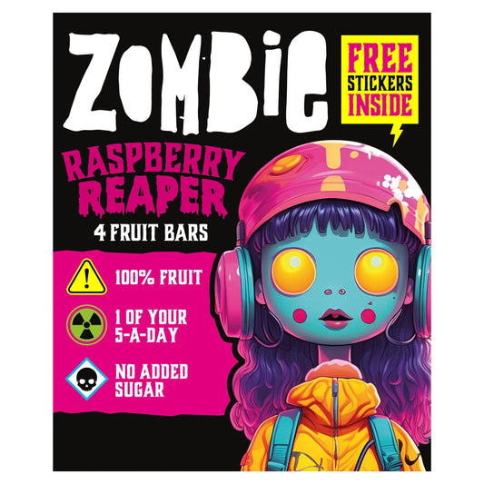 Zombie Raspberry Fruit Snack Bar Multipack 4x25g — image 1