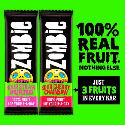 Zombie Sours Fruit Snack Bar Variety Multipack 4x25g — image 2