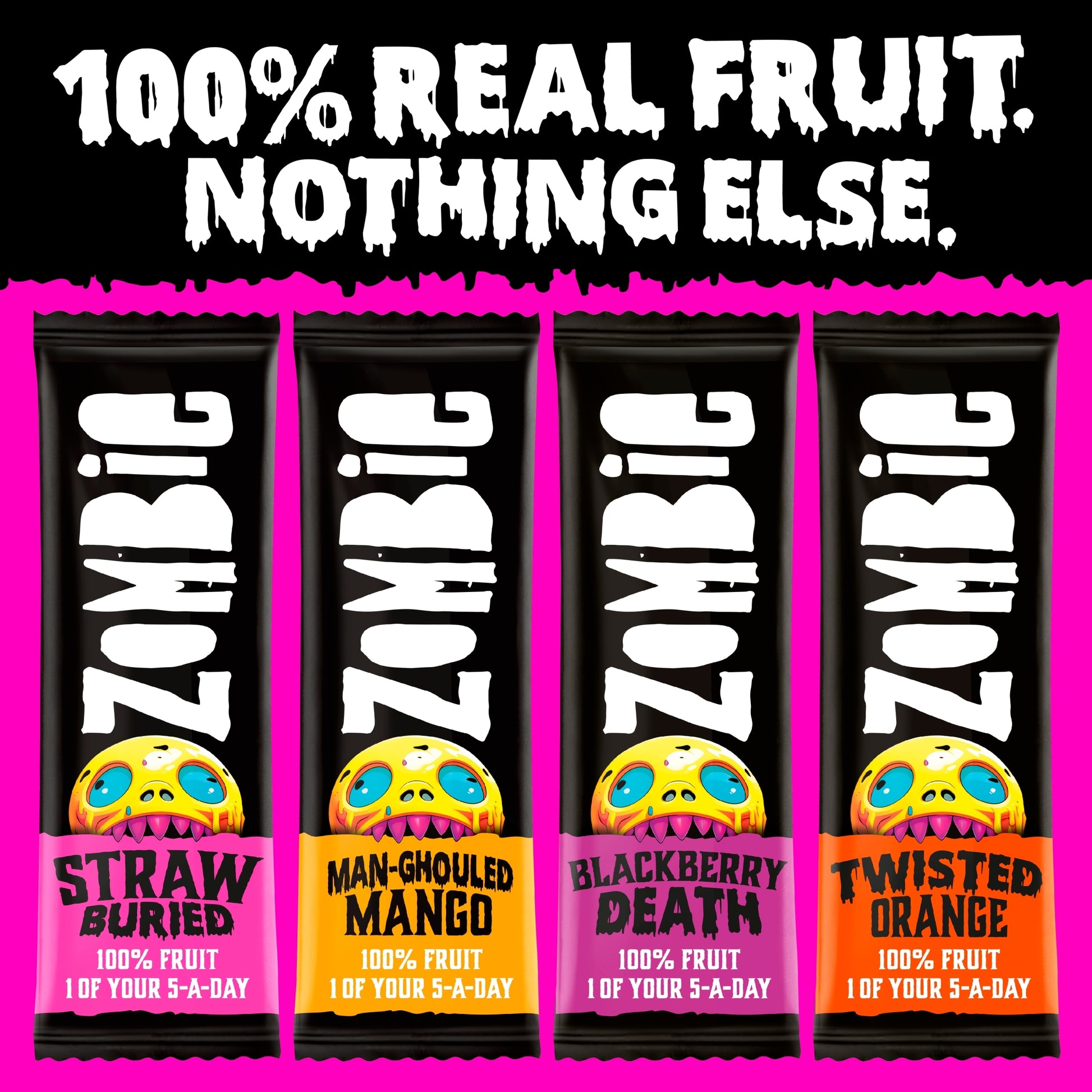 Zombie Variety Fruit Snack Bar Multipack 4x25g — image 2