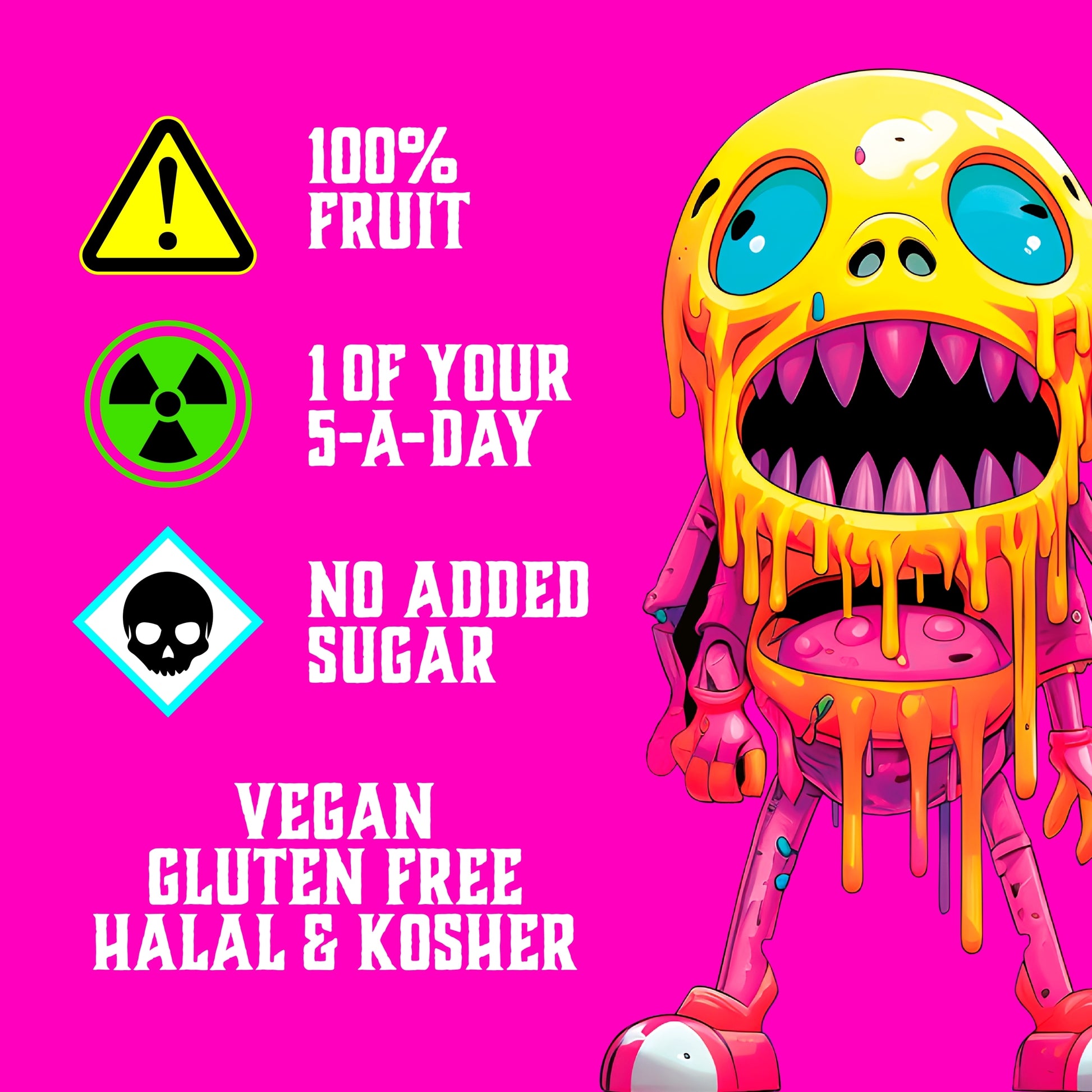 Zombie Variety Fruit Snack Bar Multipack 4x25g — image 3